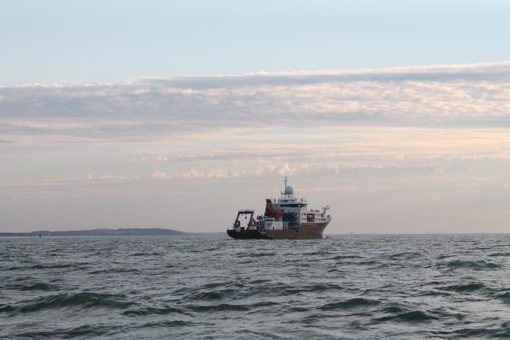 The RRS James Cook.