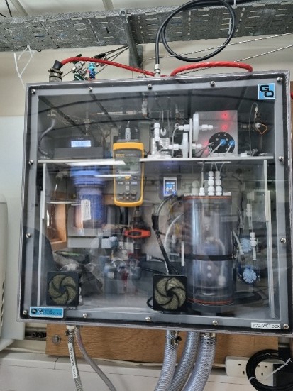 Can you spot Mini diver in our chemistry laboratory?