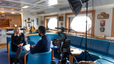 Patrick Aryee interviews Professor Penny Holliday, Chief Scientific Officer at NOC