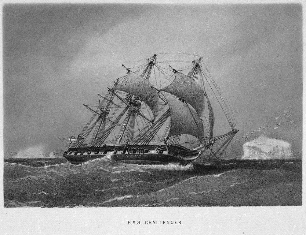 HMS Challenger. Royal Museums Greenwich.