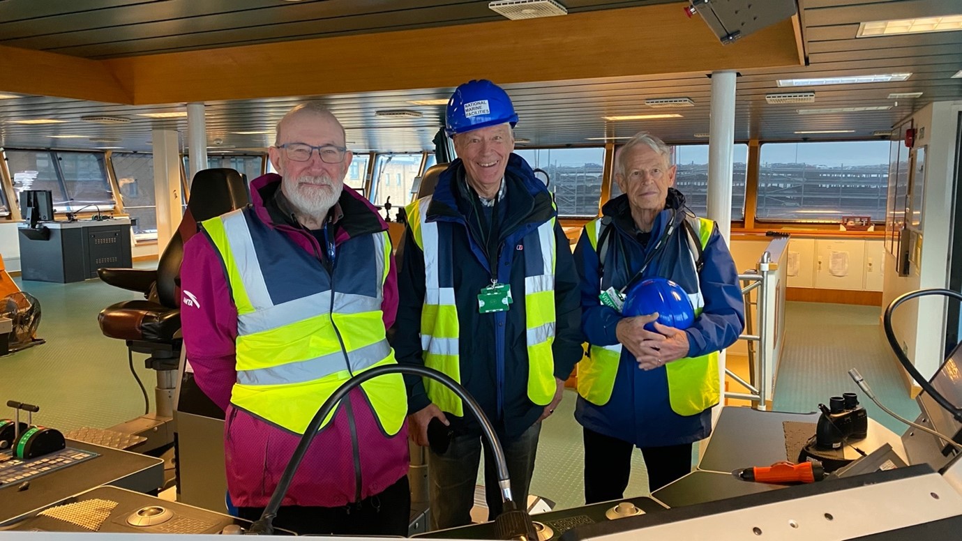 L-R  John Gould, Derek Bishop, Bob Whitmarsh.