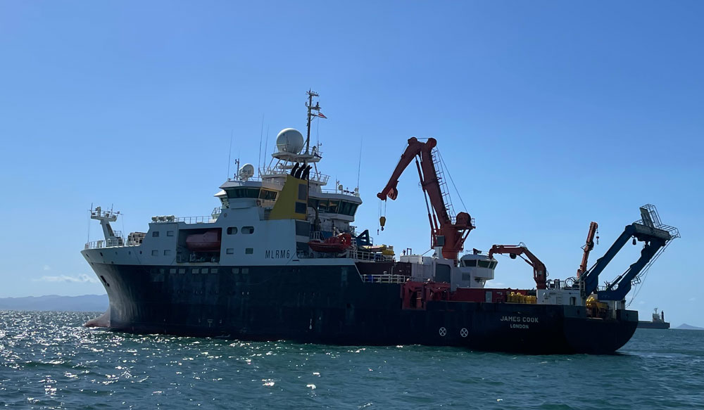 RRS James Cook in Costa Rica